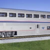 Kato 156-0980-1 - Superliner I Coach - Phase VI (also Known As Phase IVb) Amtrak (AMTK) 34006 - N Scale