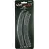 Kato 20-170 - 216mm (8 9/16") Radius 45º Curve Track [4 Pcs] - N Scale