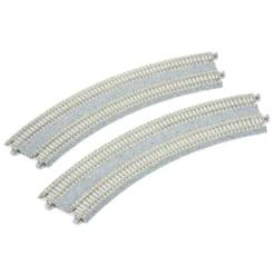 Kato 20-183 - 315mm/282mm Radius 45º CT Double Track Superelevated [2 Pcs] - N Scale