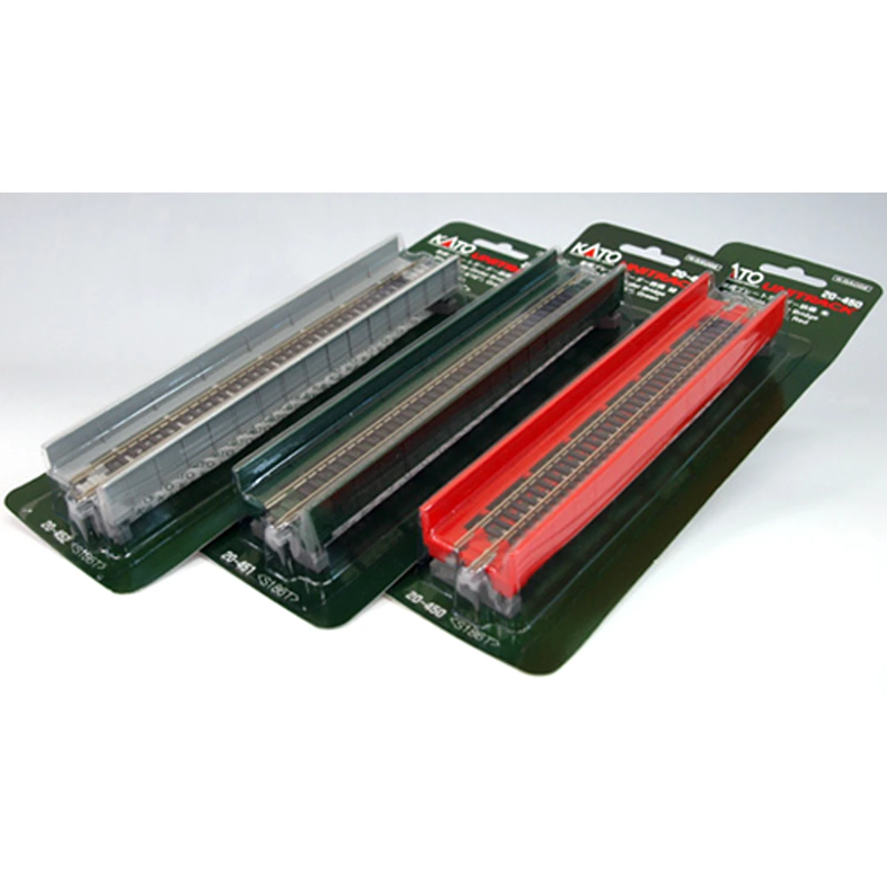 Kato 20-451 - 186mm (7 5/16") Plate Girder Bridge, Green - N Scale 1 Kato 20-451 - 186mm (7 5/16") Plate Girder Bridge, Green - N Scale