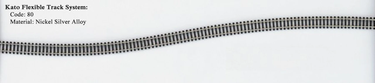 Kato 21-000 - 808mm 31.8 Inch Flex Track (10pcs) - N Scale 1 Kato 21-000 - 808mm 31.8 Inch Flex Track (10pcs) - N Scale