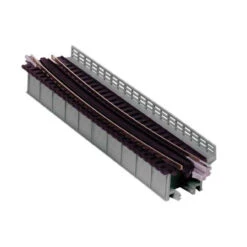 KATO 20-467 - Deck Girder Curved Bridge Gray - N Scale