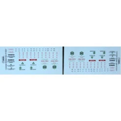 Lonestar Model 12021 - Decal Set - Lumber Company Decals Accessory Pack - HO Scale