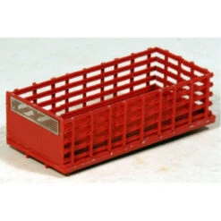 Lonestar Models 7023 - Stake Bed Body Red - HO Scale Kit