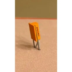 MACRail 201 - Trackside Shunt Box - 4 Pack Orange - HO Scale Kit