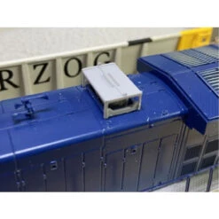 MACRail 865 - Locomotive Exhaust Cover - "Closed" Style (Qty 2) - HO Scale