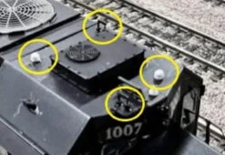 MACRail 873 - CN PTC Antennas "Bits N Bobs" (2 Pair) - HO Scale