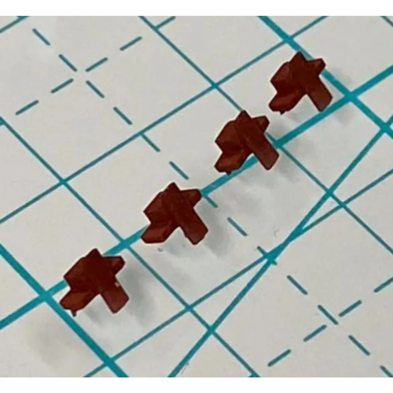 MACRail 890 - "Short" Type Locks - Pack Of 4 - HO Scale 1 MACRail 890 - "Short" Type Locks - Pack Of 4 - HO Scale