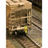 MACRail 907RT - End Of Train Device Regular Coupler 3 Pack - Light Green - HO Scale