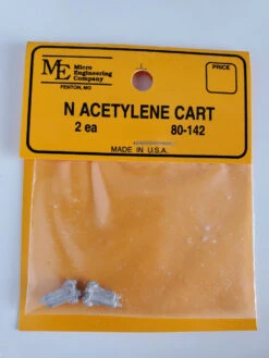 Micro Engineering 80-142 - Acetylene Car 2pcs - N Scale