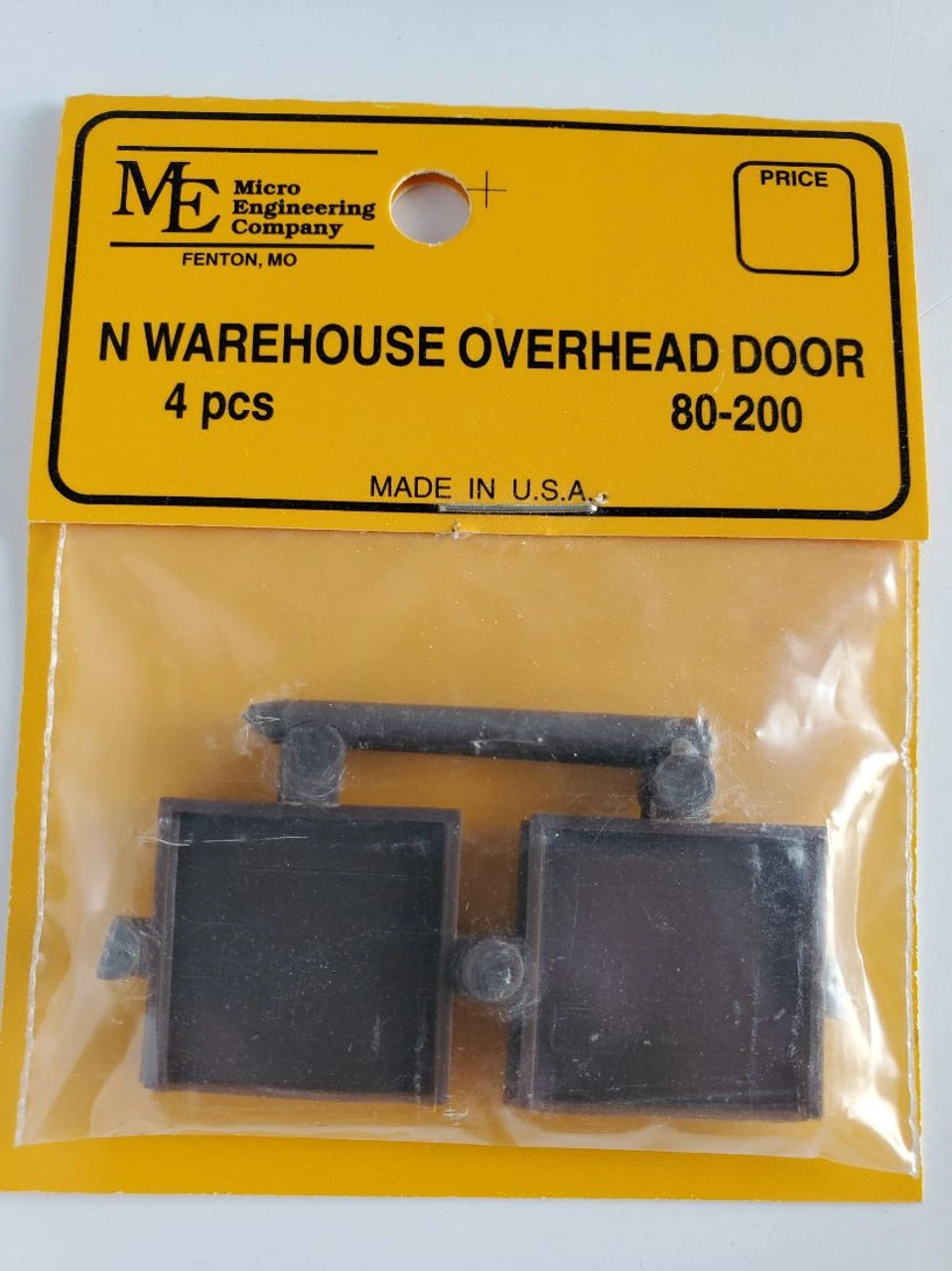 Micro Engineering 80-200 - Warehouse Overhead Door 4pcs - N Scale 1 Micro Engineering 80-200 - Warehouse Overhead Door 4pcs - N Scale