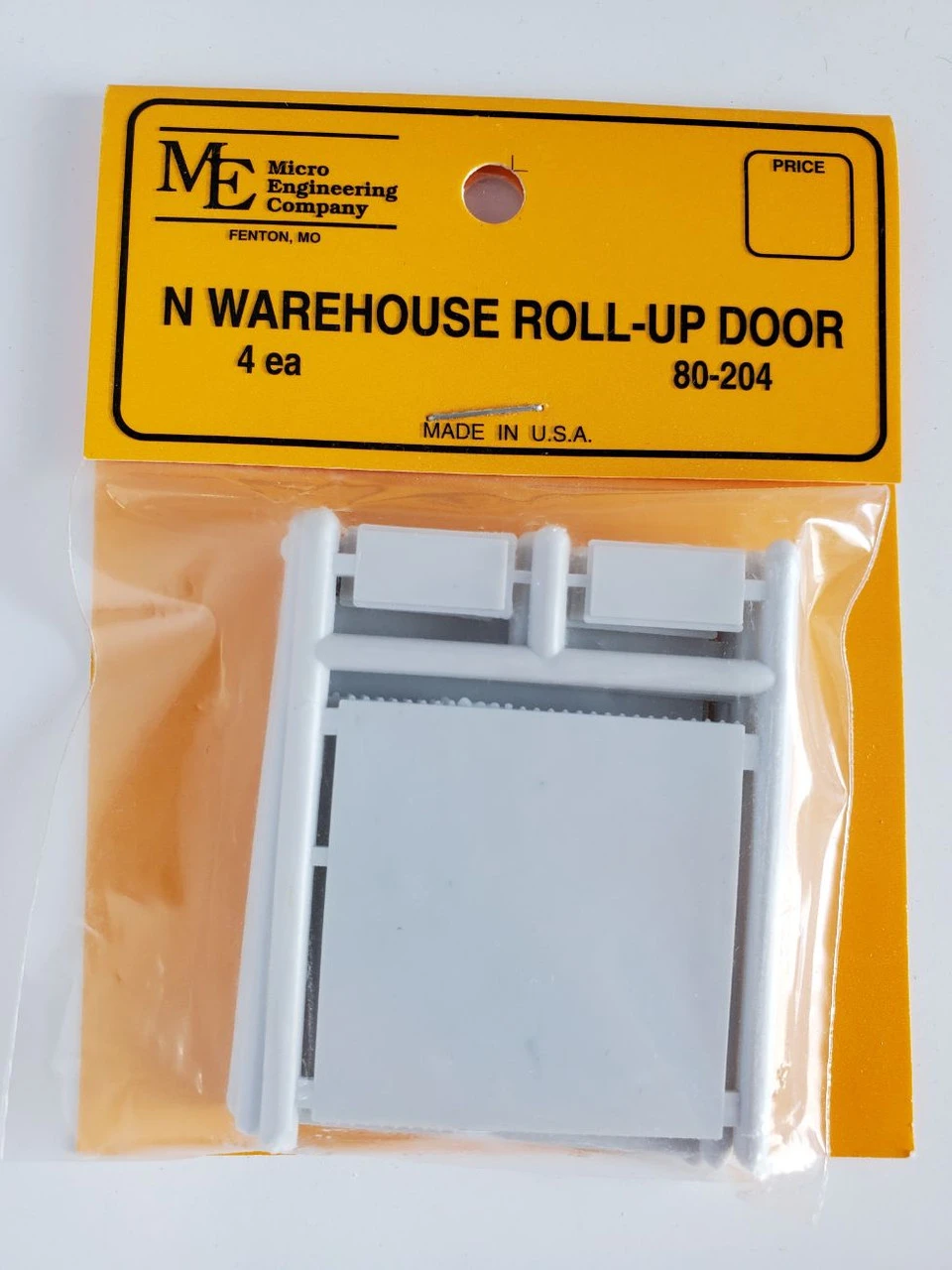 Micro Engineering 80-204 - Warehouse Roll-Up Door 4pcs - N Scale 1 Micro Engineering 80-204 - Warehouse Roll-Up Door 4pcs - N Scale