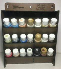 Motrak Models 52001 - Acrylic Craft Paint Rack - Multi Scale Kit