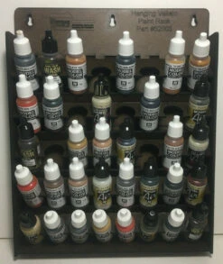 Motrak Models 52003 - Hanging Vallejo Paint Rack - Medium - Multi Scale Kit