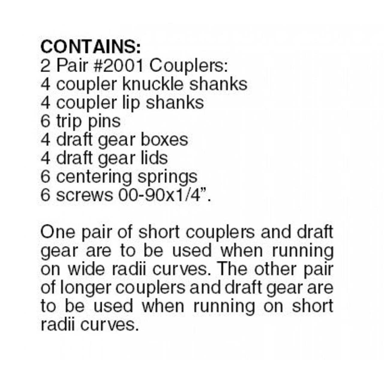 Micro-Trains 00102050 - Kato Japan Proto (2001) Couplers Unassembled - 2 Pair 1 Micro-Trains 00102050 - Kato Japan Proto (2001) Couplers Unassembled - 2 Pair
