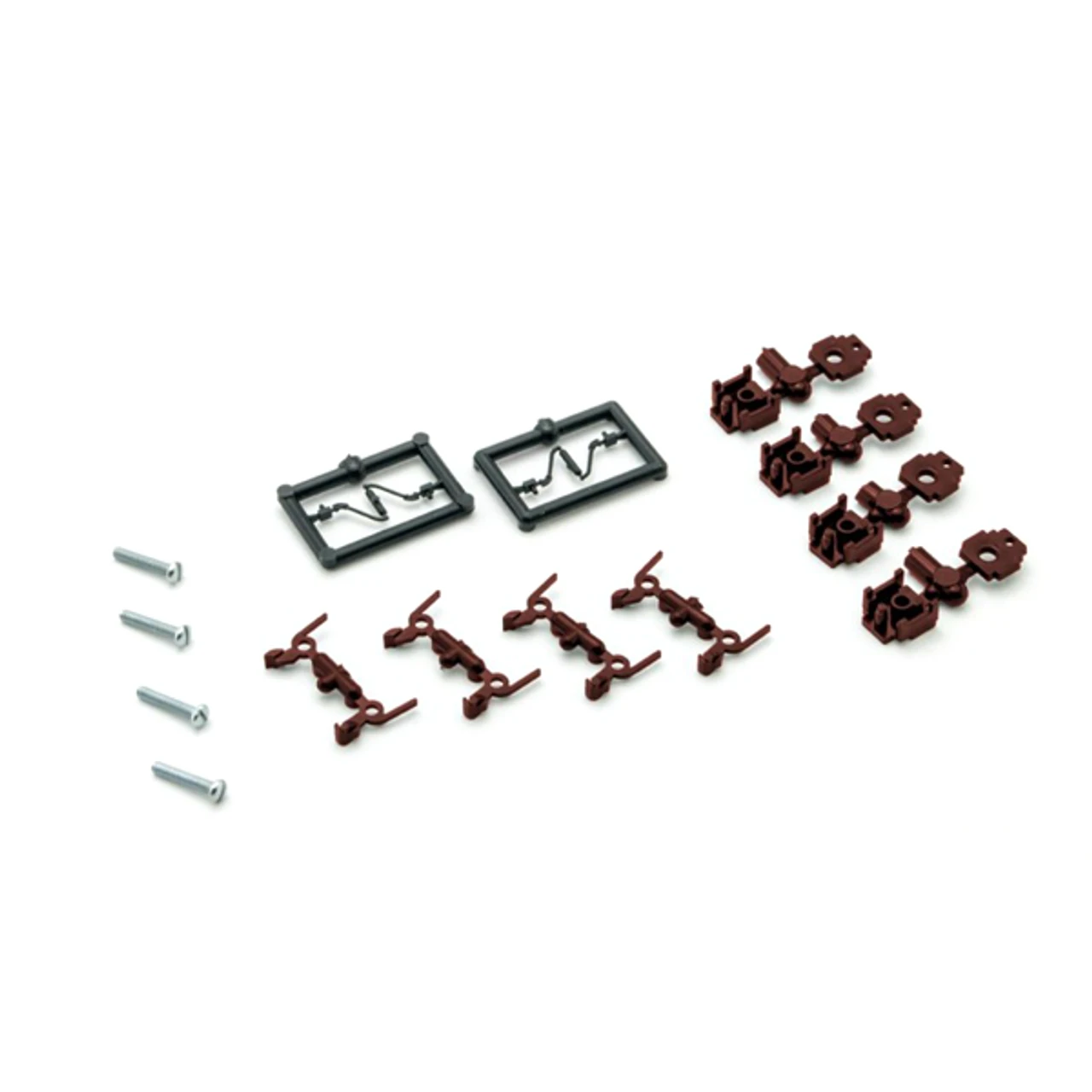 Micro-Trains 00122300 - True-Scale Short Shank Coupler (Brown) (1300-B) - 2 Pair 1 Micro-Trains 00122300 - True-Scale Short Shank Coupler (Brown) (1300-B) - 2 Pair