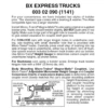 Micro-Trains 00302090 - BX Express Trucks Without Couplers (1141) 1 Pair