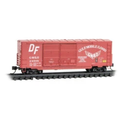 Micro-Trains Line 06800530 - 40' Double Door Box Car Gulf Mobile And Ohio (GM&O) 24584 - N Scale