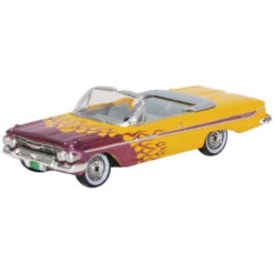 Oxford Diecast 87CI61004 - 1961 Chevy Impala Covertible - HO Scale