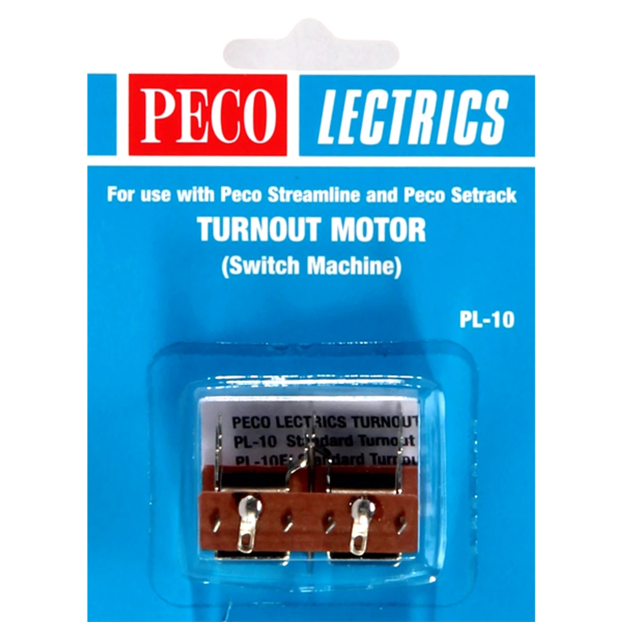 PECO PL-10E - Turnout Motor (Switch Machine) W/ Extended Pin 1 PECO PL-10E - Turnout Motor (Switch Machine) W/ Extended Pin