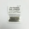PECO SL-110 Metal Conducting Rail Joiners For Code 70/75/83 - HO Scale