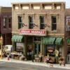 Woodland Scenics #5200 Landmark Structures - Fresh Market - N Scale
