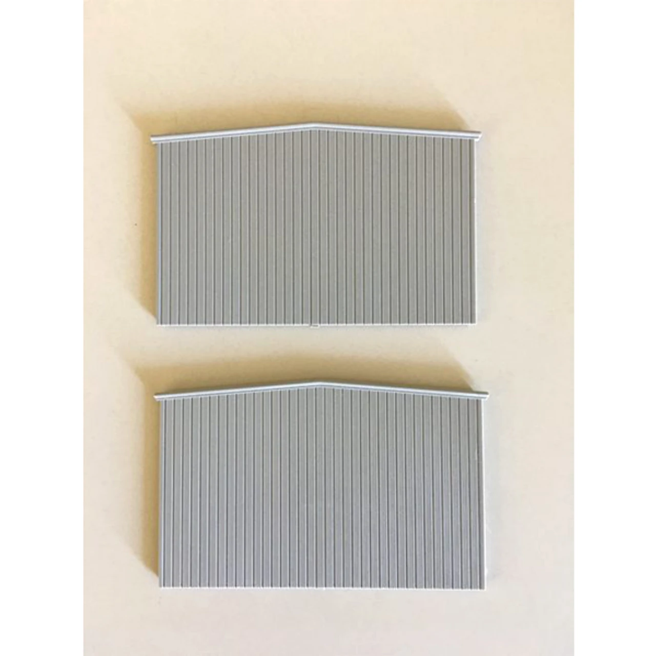 Pikestuff 541-1012 - Prefab Steel Warehouse End Wall Panels - HO Scale Kit 1 Pikestuff 541-1012 - Prefab Steel Warehouse End Wall Panels - HO Scale Kit