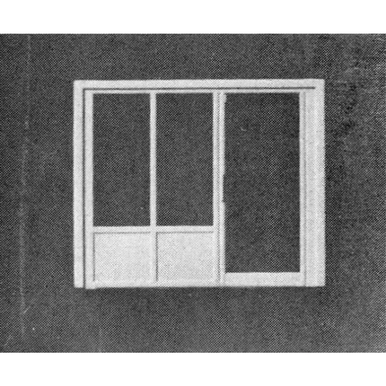 Pikestuff 541-1105 - Office Front 1 Door/2 Windows - HO Scale Kit 1 Pikestuff 541-1105 - Office Front 1 Door/2 Windows - HO Scale Kit