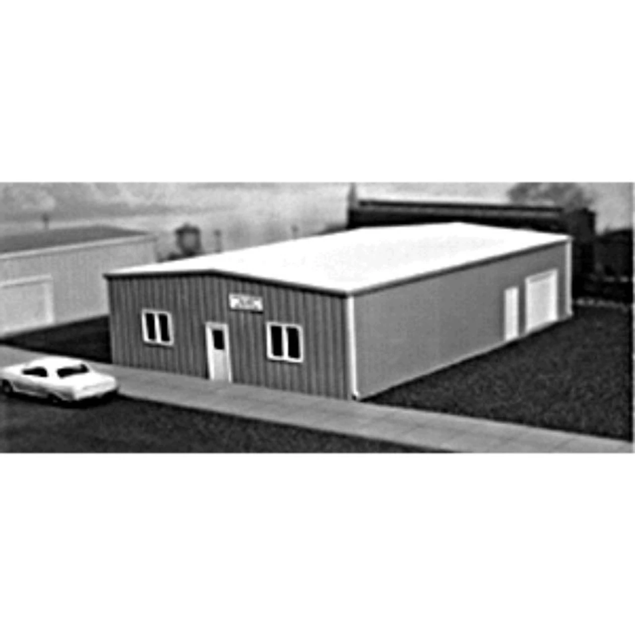 Pikestuff 541-5005 - Multi-Purpose Building - HO Scale Kit 1 Pikestuff 541-5005 - Multi-Purpose Building - HO Scale Kit