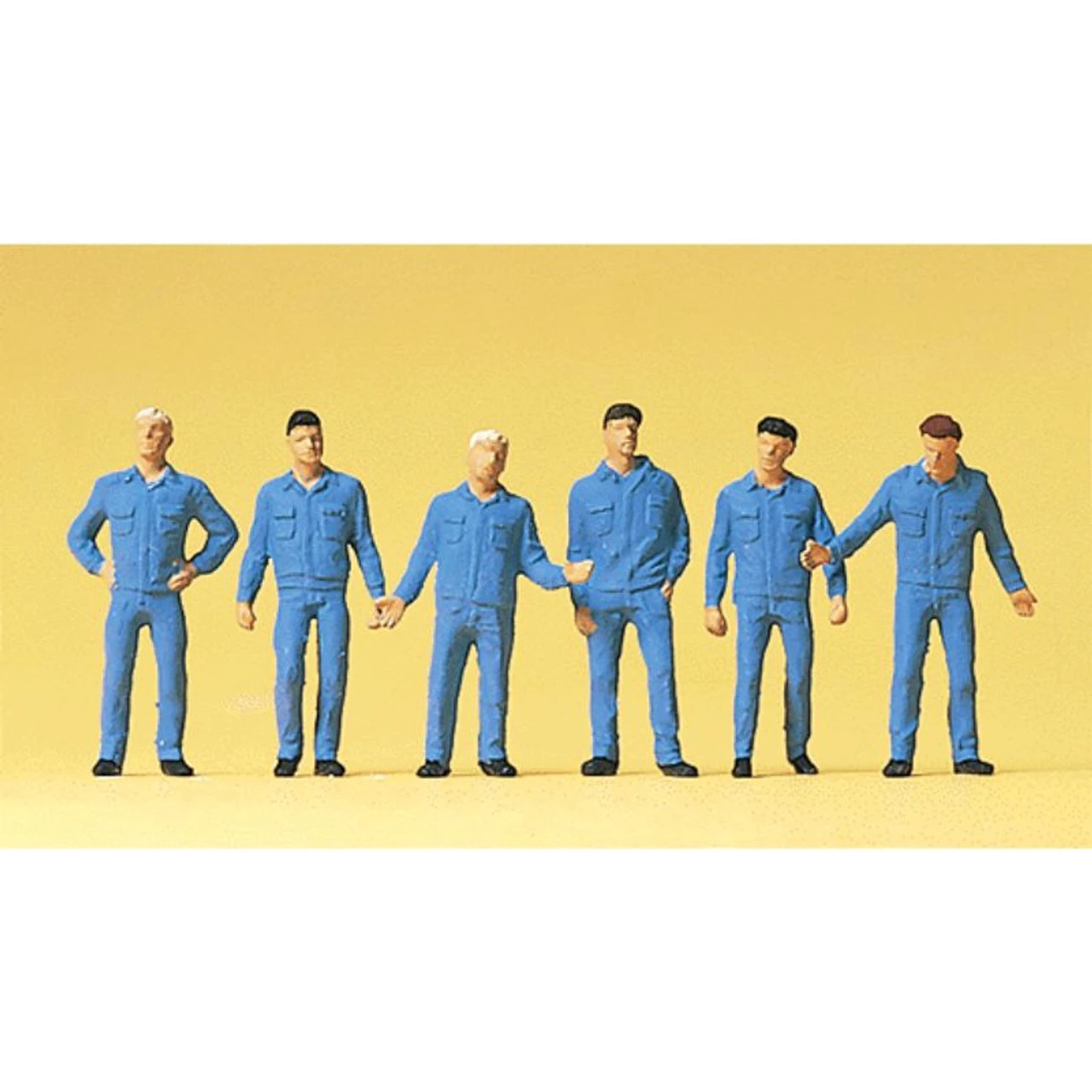 Preiser 14031 - Working People - Mechanics - HO Scale 1 Preiser 14031 - Working People - Mechanics - HO Scale