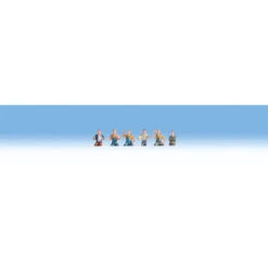 Noch 15244 - Truck Drivers & Seated Passengers Without Legs - 6 Pieces - HO Scale