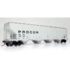 Rapido 157005-03 - Procor 5820 Covered Hopper: UNPX - Procor Low Black Solid Procor (UNPX) 122670 - HO Scale