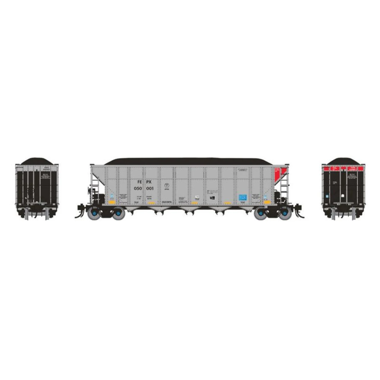 Rapido 169035A - Autoflood III Coal Hopper FirstEnergy Corp (FEPX) 050001 - HO Scale 1 Rapido 169035A - Autoflood III Coal Hopper FirstEnergy Corp (FEPX) 050001 - HO Scale