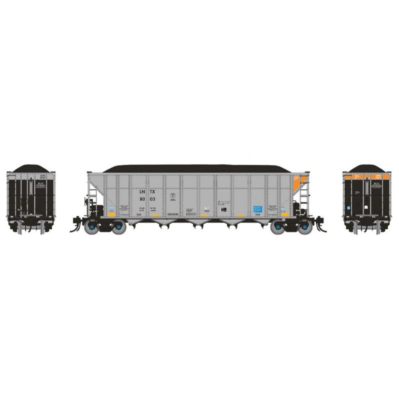 Rapido 169036A - Autoflood III Coal Hopper Alliant Energy (LNTX) 8011 - HO Scale 1 Rapido 169036A - Autoflood III Coal Hopper Alliant Energy (LNTX) 8011 - HO Scale