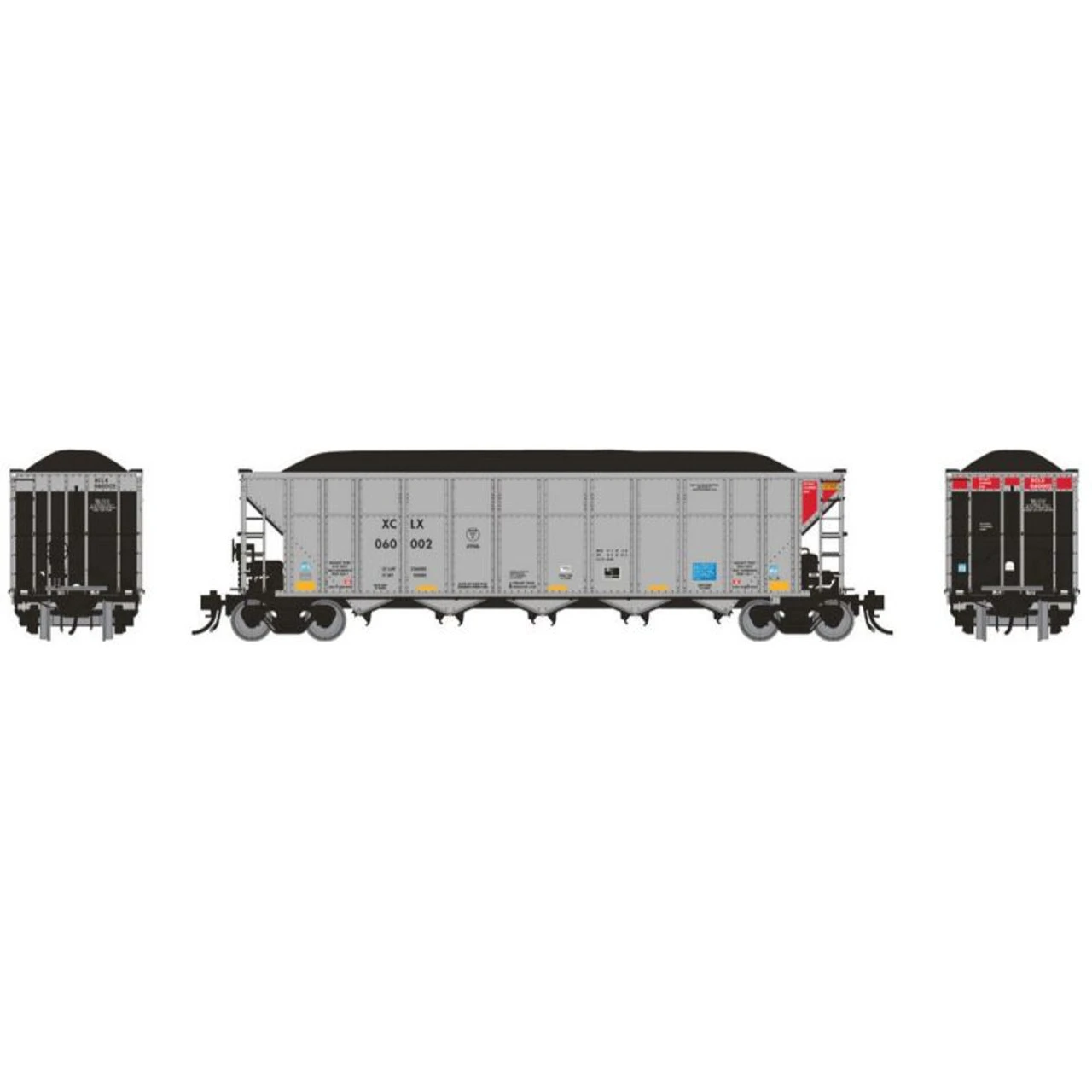 Rapido 169040A - Autoflood III Coal Hopper Xcel Energy (XCLX) 060002 - HO Scale 1 Rapido 169040A - Autoflood III Coal Hopper Xcel Energy (XCLX) 060002 - HO Scale