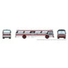 Rapido 573007 - Toronto Red/Black New Look Bus - N Scale