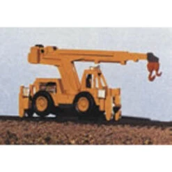 Railway Express Miniatures 2131 - Hydraulic High Rail MOW Crane - N Scale Kit