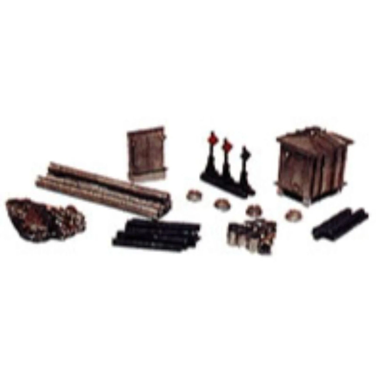 Railway Express Miniatures 2141 - Railroad Yard Detail Set - N Scale Kit 1 Railway Express Miniatures 2141 - Railroad Yard Detail Set - N Scale Kit