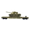 Rock Island Hobby 032160 - US Army Flat Cat With Tank - HO Scale