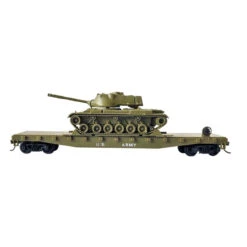 Rock Island Hobby 032160 - US Army Flat Cat With Tank - HO Scale