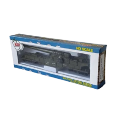 Rock Island Hobby 032163 - US Army Big Gun Car US Army 114 - HO Scale