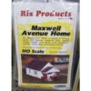 Rix Products 202 - Maxwell House W/ Front Porch - HO Scale Kit