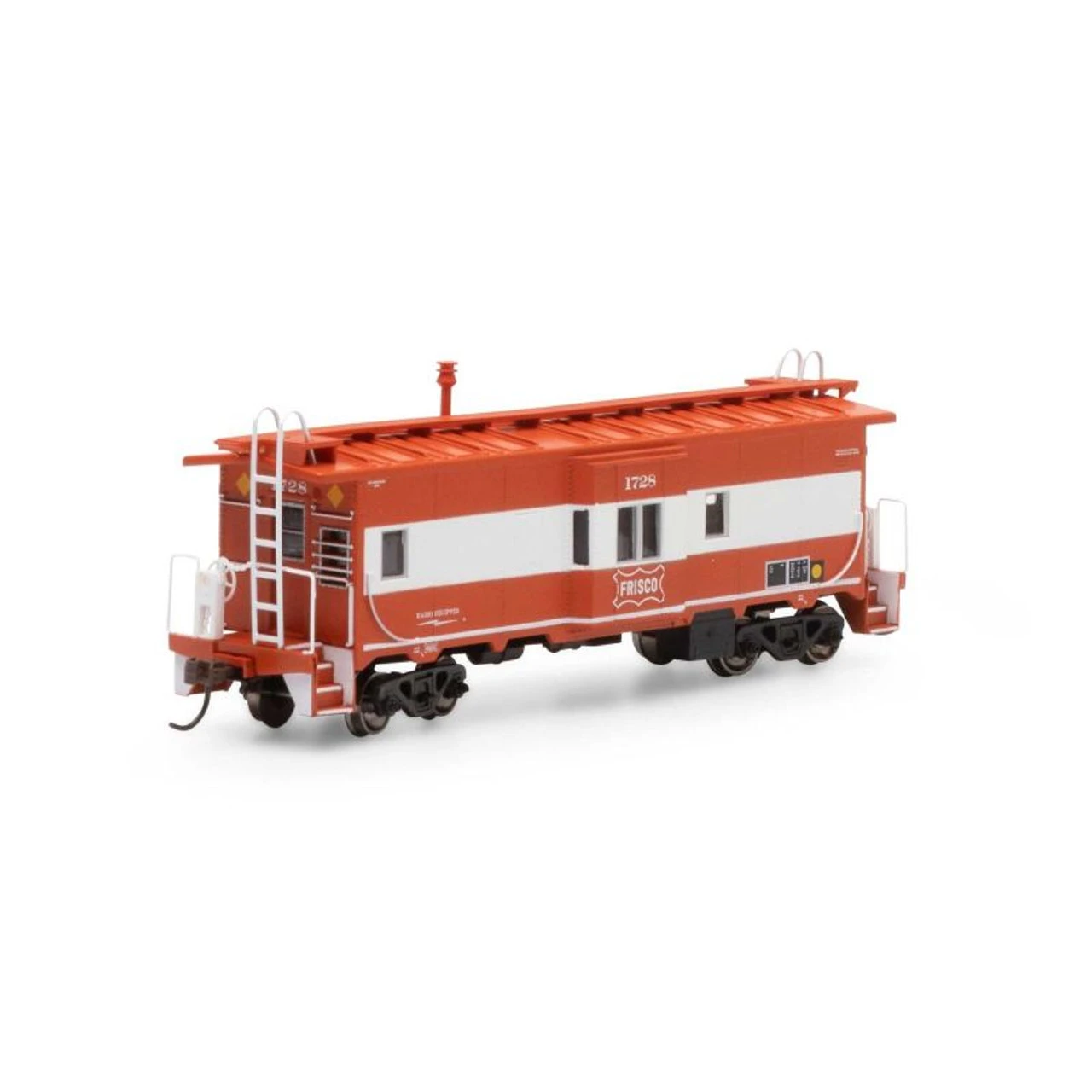 Athearn Roundhouse 90265 - Bay Window Caboose St Louis - San Francisco (SLSF) 1728 - HO Scale 1 Athearn Roundhouse 90265 - Bay Window Caboose St Louis - San Francisco (SLSF) 1728 - HO Scale