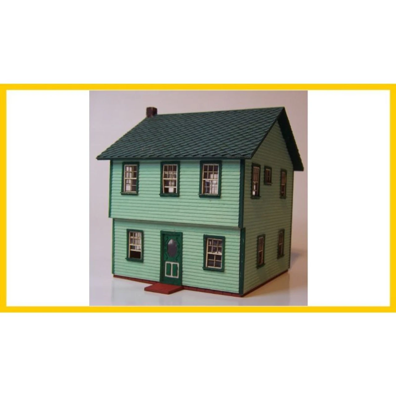 RslaserKits 2032 - Cape House - HO Scale Kit 1 RslaserKits 2032 - Cape House - HO Scale Kit
