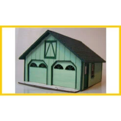 RslaserKits 2033 - Cape Garage - HO Scale Kit