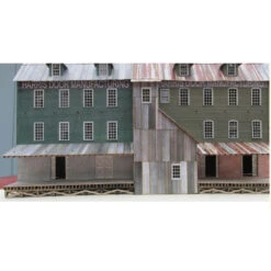 RslaserKits 2063 - Harris Door Manufacturing - HO Scale Kit