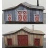 RslaserKits 2071 - Storage / Handcar Shed / Machine Shop - HO Scale Kit