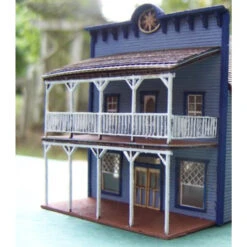 RslaserKits 2122 - 1880s Gem Hotel - Zelda's B&B Facade - HO Scale Kit