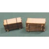 RslaserKits 2523 - Lumber Stacks - 16 Foot Long - HO Scale Kit