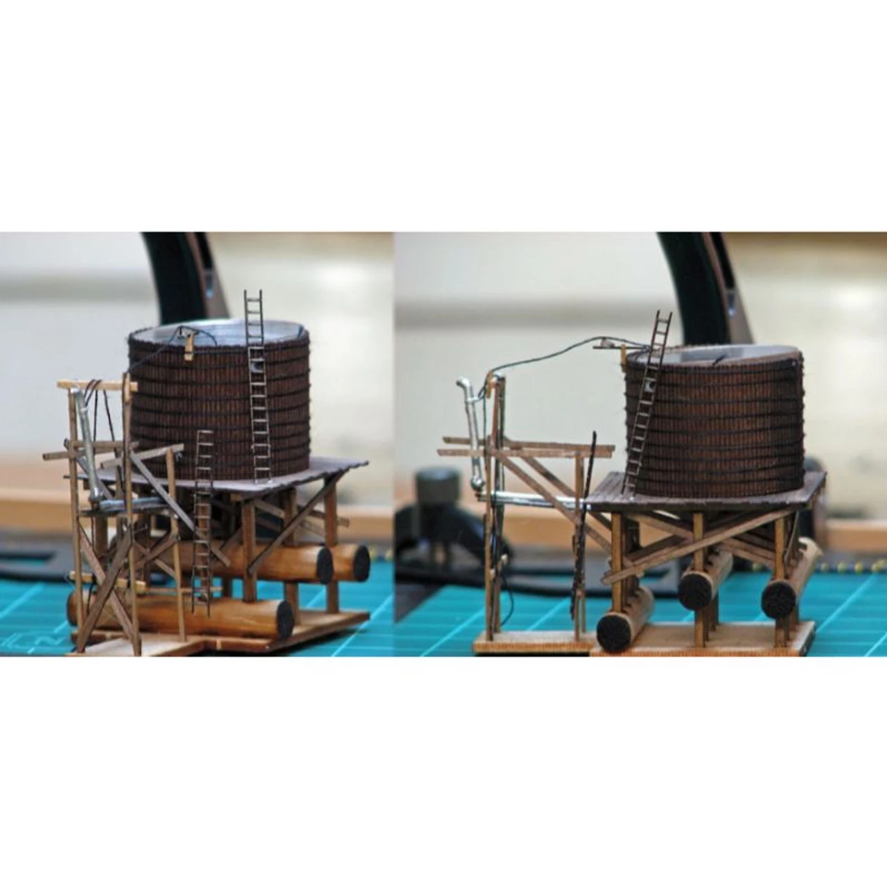 RslaserKits 3002 - Woss Camp Water Tower - N Scale Kit 1 RslaserKits 3002 - Woss Camp Water Tower - N Scale Kit